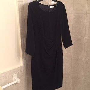 Calvin Klein size 4 black dress great for work